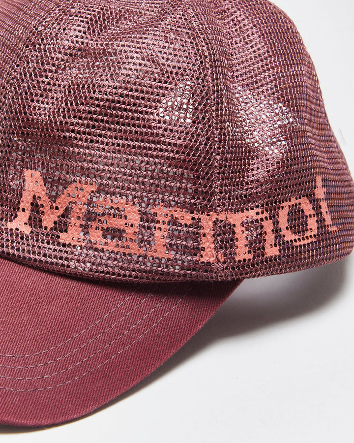 Vintage Marmot Maroon Hiking Trucker Cap - OS