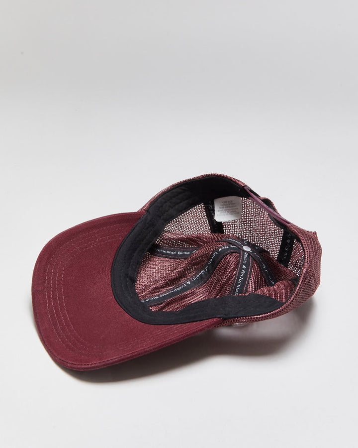 Vintage Marmot Maroon Hiking Trucker Cap - OS