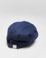 Vintage Y2K 00s Puma Navy Canvas Embroidered Army Cap - OS