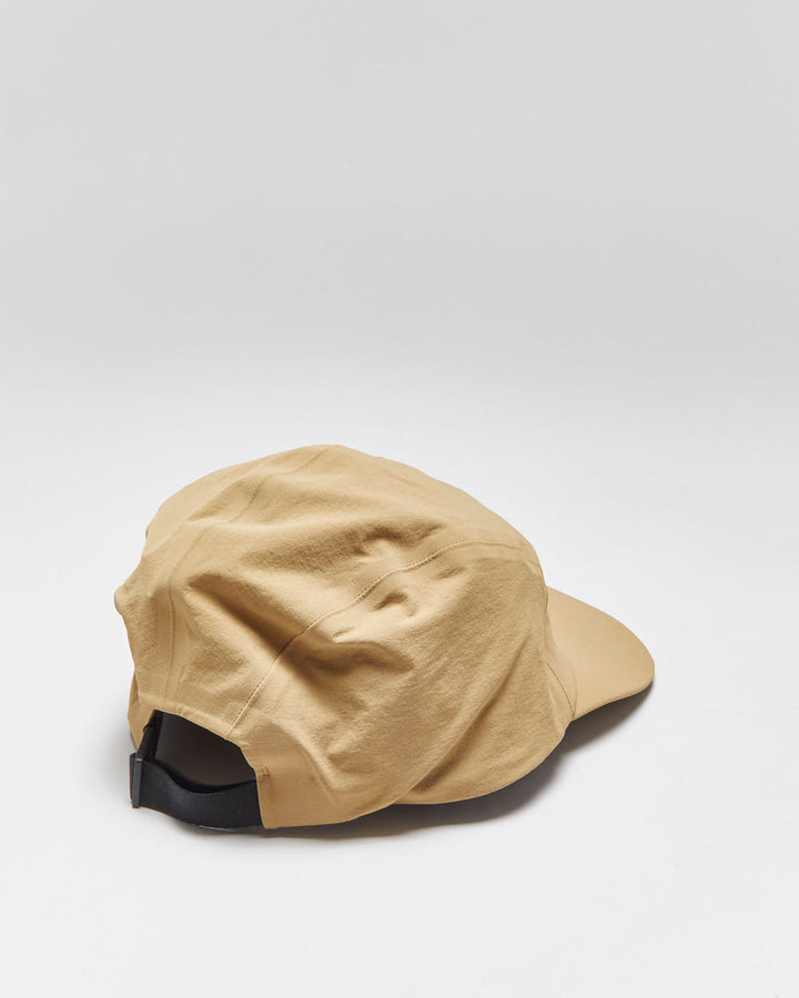 Vintage Arc'teryx Desert Khaki 3M Word Soft Brim Shell 5-Panel Hiking Cap - L/XL