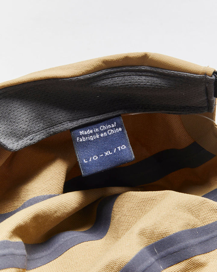 Vintage Arc'teryx Desert Khaki 3M Word Soft Brim Shell 5-Panel Hiking Cap - L/XL