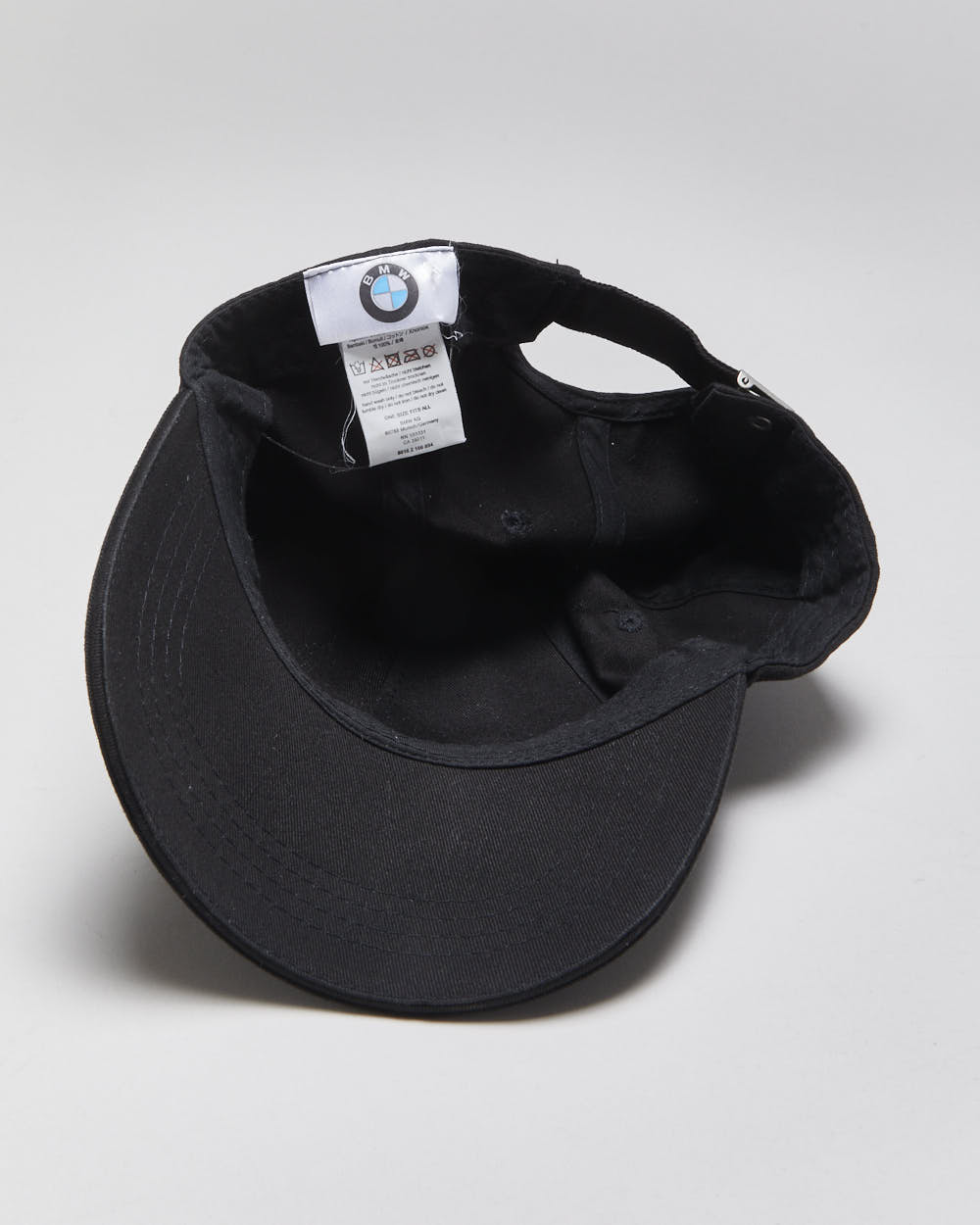 Vintage BMW Embroidered Canvas Official Baseball Cap - OS