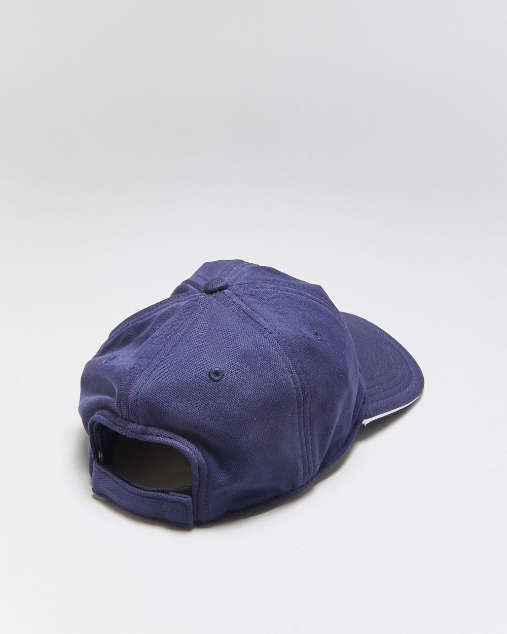 Vintage Lacoste Sport Navy Velcro Baseball Cap - OS