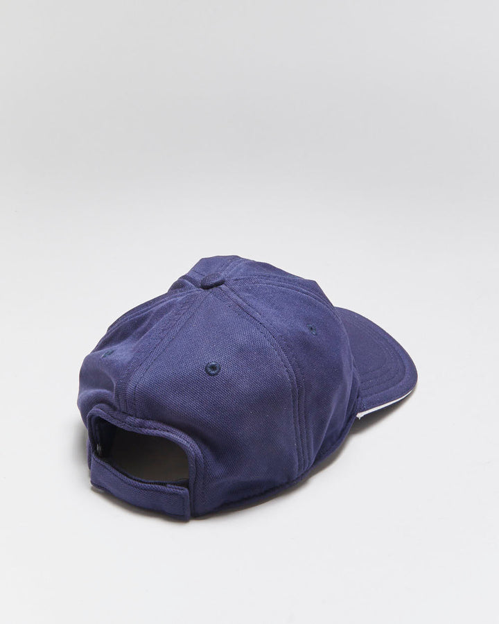 Vintage Lacoste Sport Navy Velcro Baseball Cap - OS