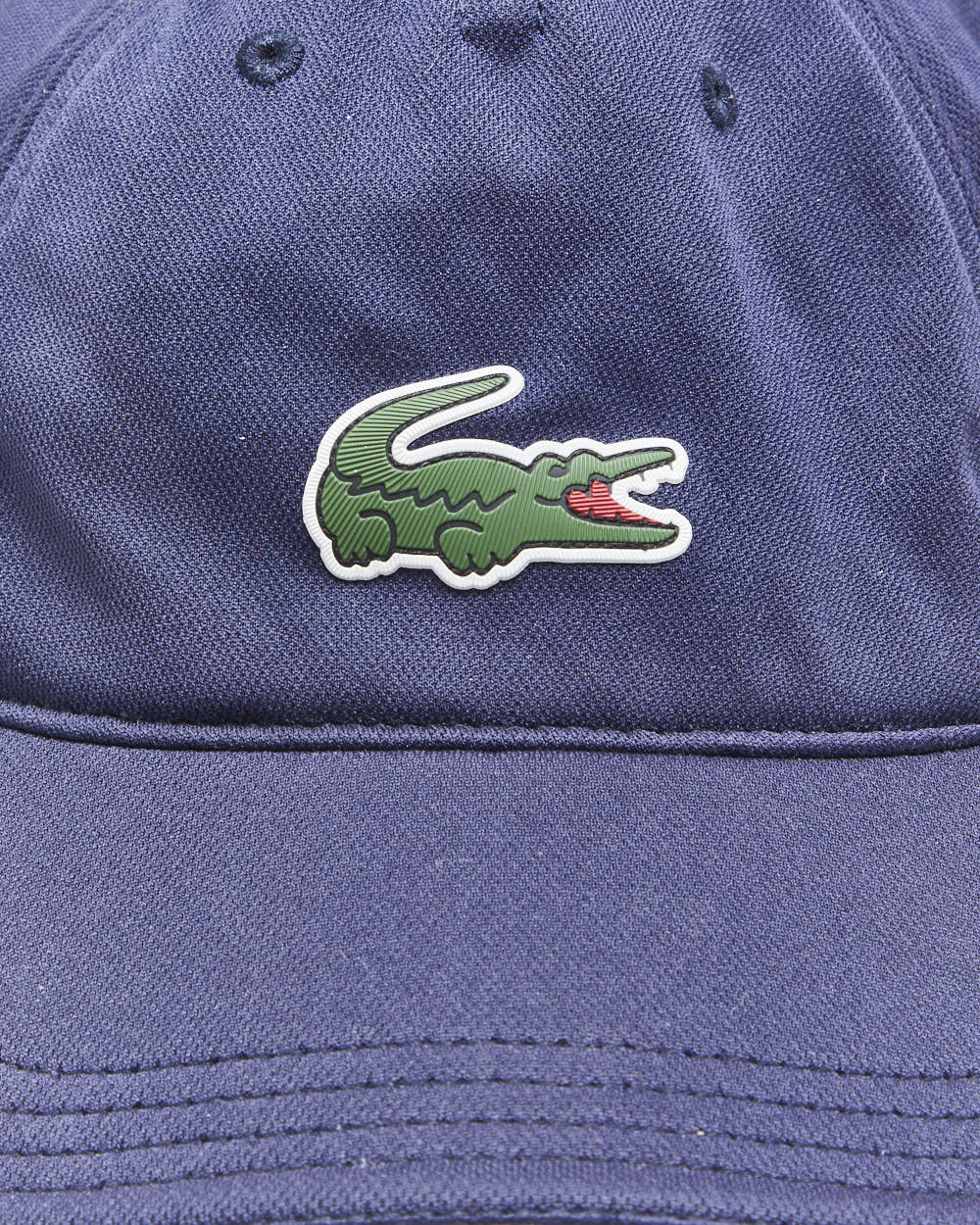 Vintage Lacoste Sport Navy Velcro Baseball Cap - OS
