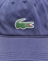 Vintage Lacoste Sport Navy Velcro Baseball Cap - OS