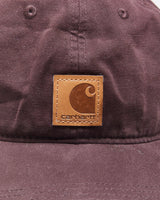 Vintage Carhartt Plum Odessa Canvas Velcro Baseball Cap - OS