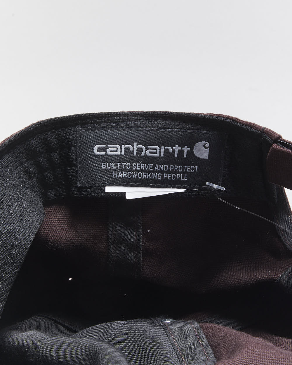 Vintage Carhartt Plum Odessa Canvas Velcro Baseball Cap - OS