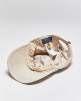 Vintage Polo Ralph Lauren Desert Khaki Iconic Cotton Chino Baseball Cap - OS