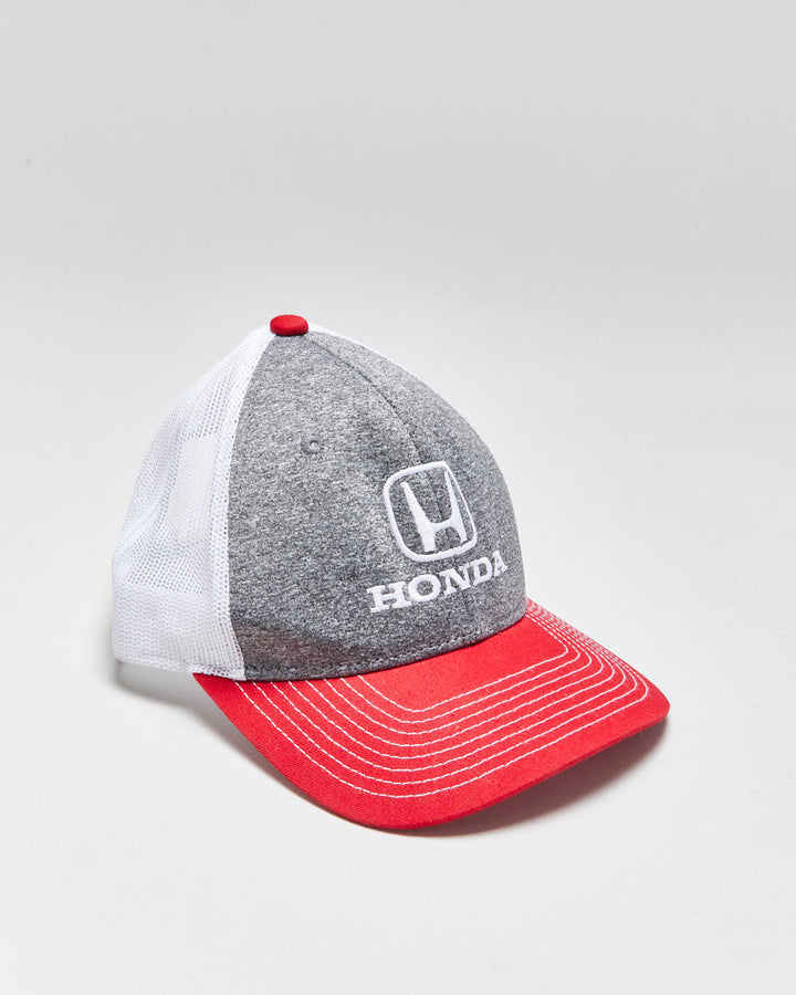 DS Vintage Y2K 00s Honda Embroidered Trucker Hat - OS