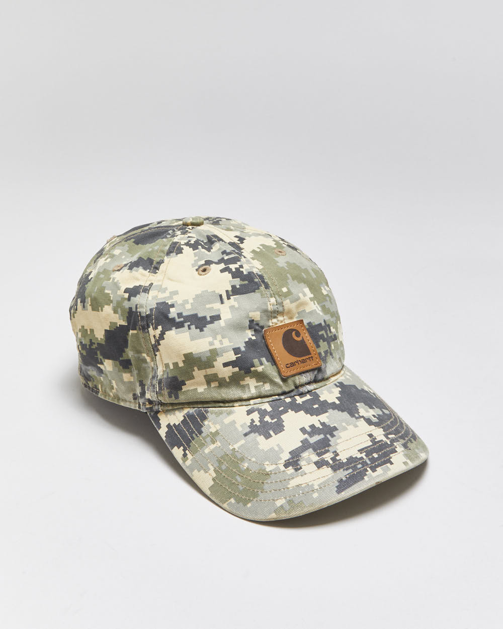 Vintage Carhartt Digi Camo Odessa Canvas Velcro Baseball Cap - OS