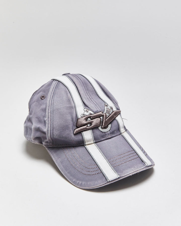 Vintage Y2K 00s Suzuki Faded Canvas Embroidered 3M Baseball Cap - OS