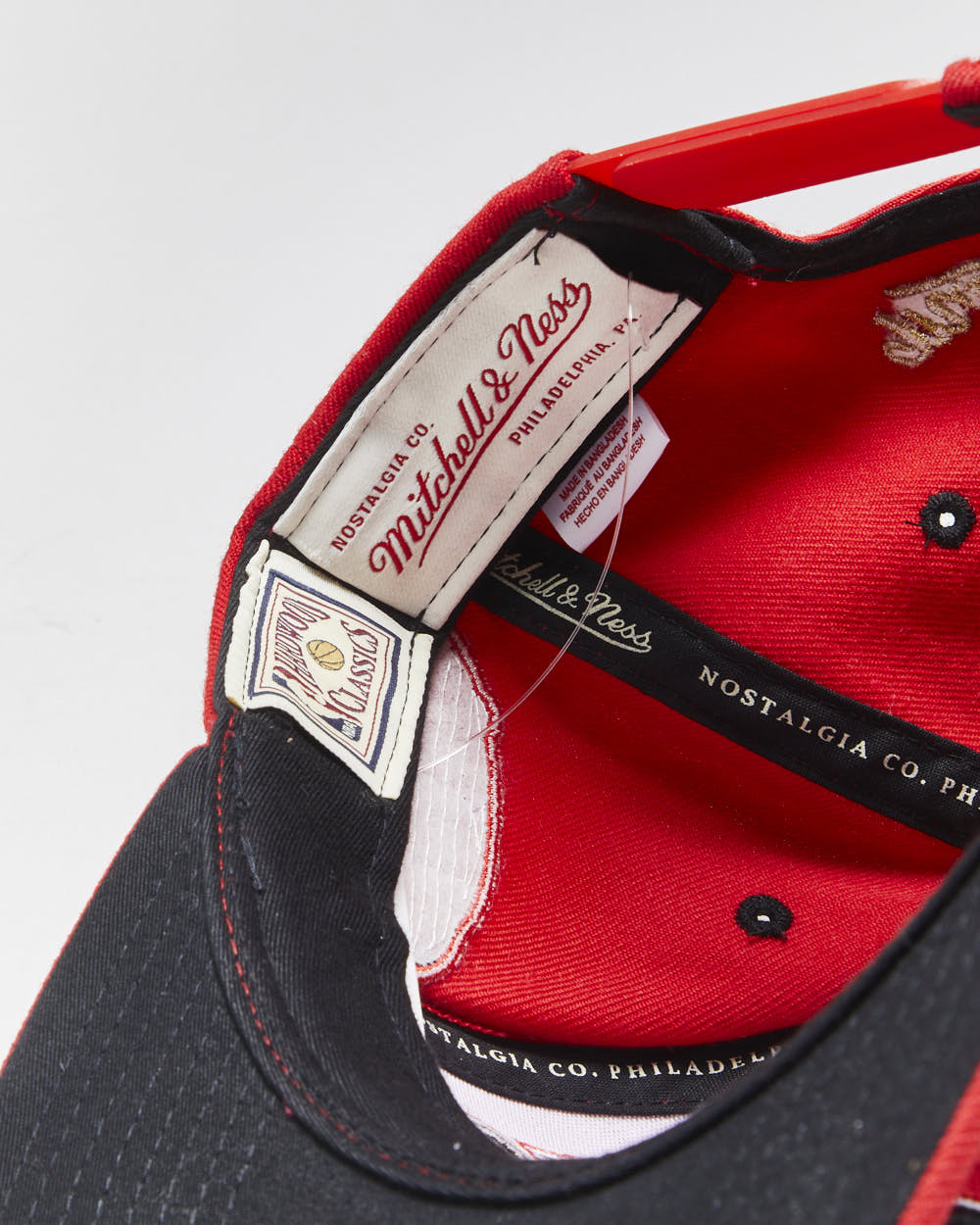 DS Mitchell &amp; Ness Hardwood Classics 1998 NBA Finals Chicago Bulls Wool Blend Snapback - OS
