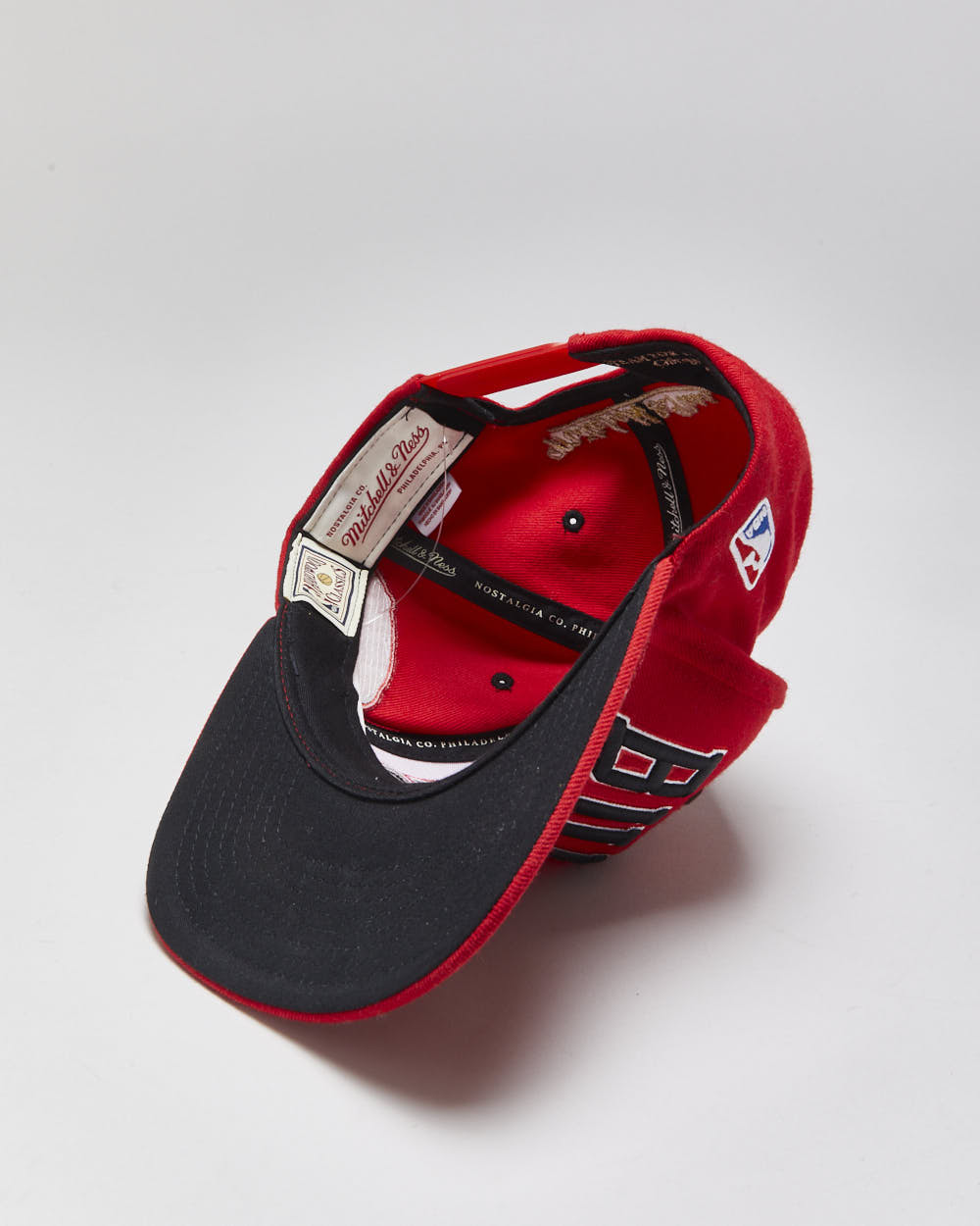 DS Mitchell &amp; Ness Hardwood Classics 1998 NBA Finals Chicago Bulls Wool Blend Snapback - OS