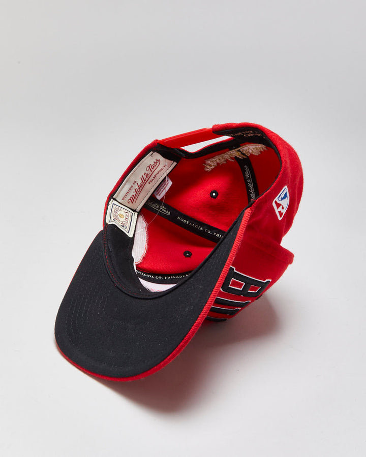 DS Mitchell & Ness Hardwood Classics 1998 NBA Finals Chicago Bulls Wool Blend Snapback - OS