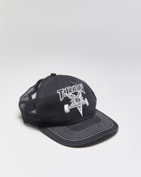 Vintage Thrasher Embroidered Skate Goat Trucker Hat - OS