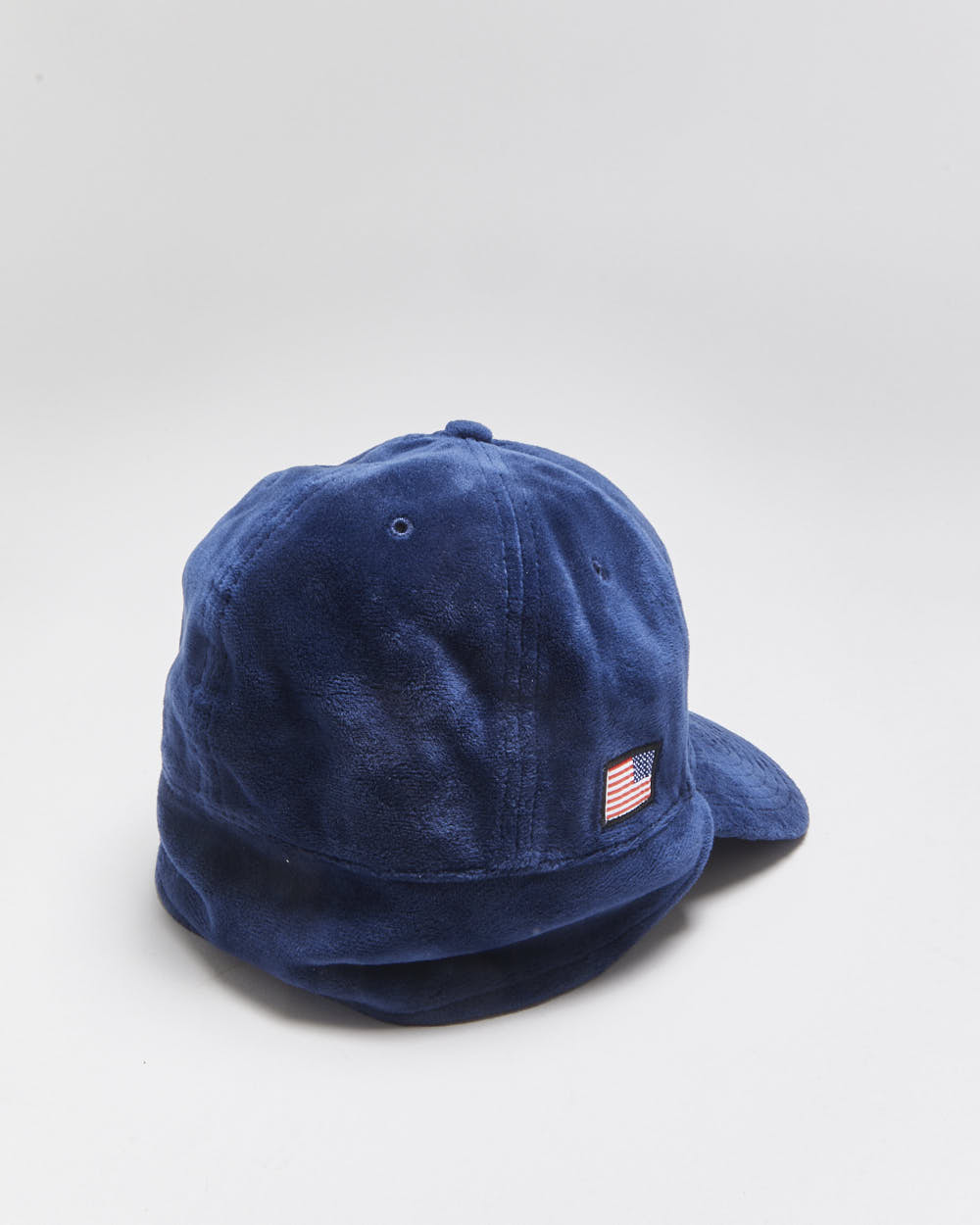 Vintage Volcom x New Era 39Thirty US Olympic Snowboard Team Insulated Velour Trapper Hat - M/L