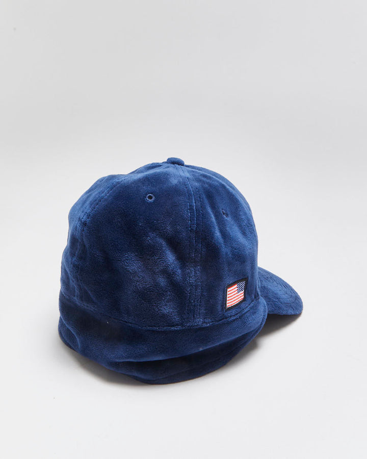 Vintage Volcom x New Era 39Thirty US Olympic Snowboard Team Insulated Velour Trapper Hat - M/L