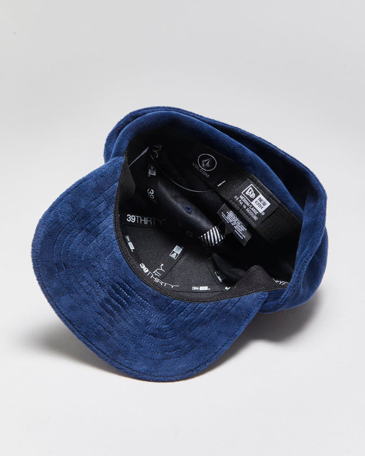Vintage Volcom x New Era 39Thirty US Olympic Snowboard Team Insulated Velour Trapper Hat - M/L