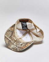 Vintage Y2K 00s Realtree Embroidered Camo Trucker Hat - OS