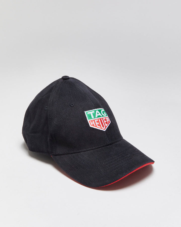 Vintage Tag Heuer Brushed Cotton Embroidered Baseball Cap - OS