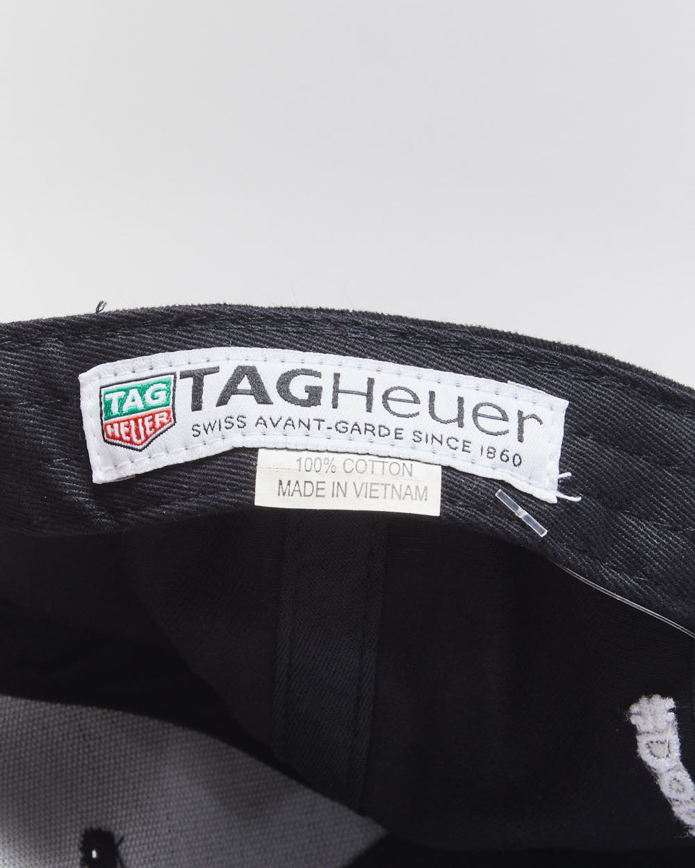 Vintage Tag Heuer Brushed Cotton Embroidered Baseball Cap - OS