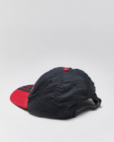 DS Vintage 1990s Budweiser Whassup! Leather Strap Flat Brim Baseball Cap - OS