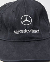 Vintage Y2K 00s Mercedes Benz Collection Embroidered Canvas Baseball Cap - OS