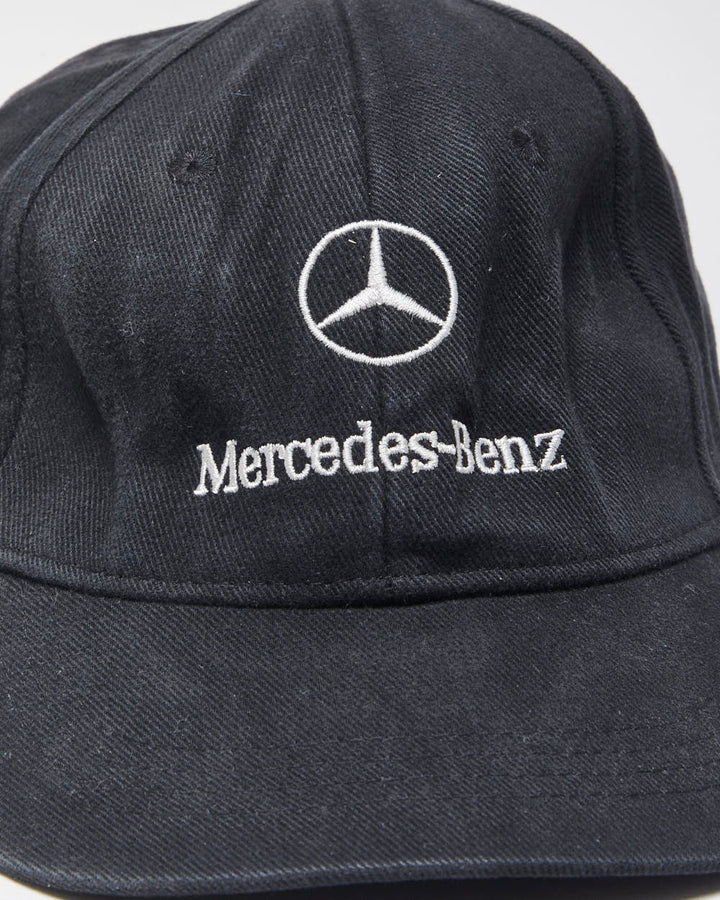 Vintage Y2K 00s Mercedes Benz Collection Embroidered Canvas Baseball Cap - OS