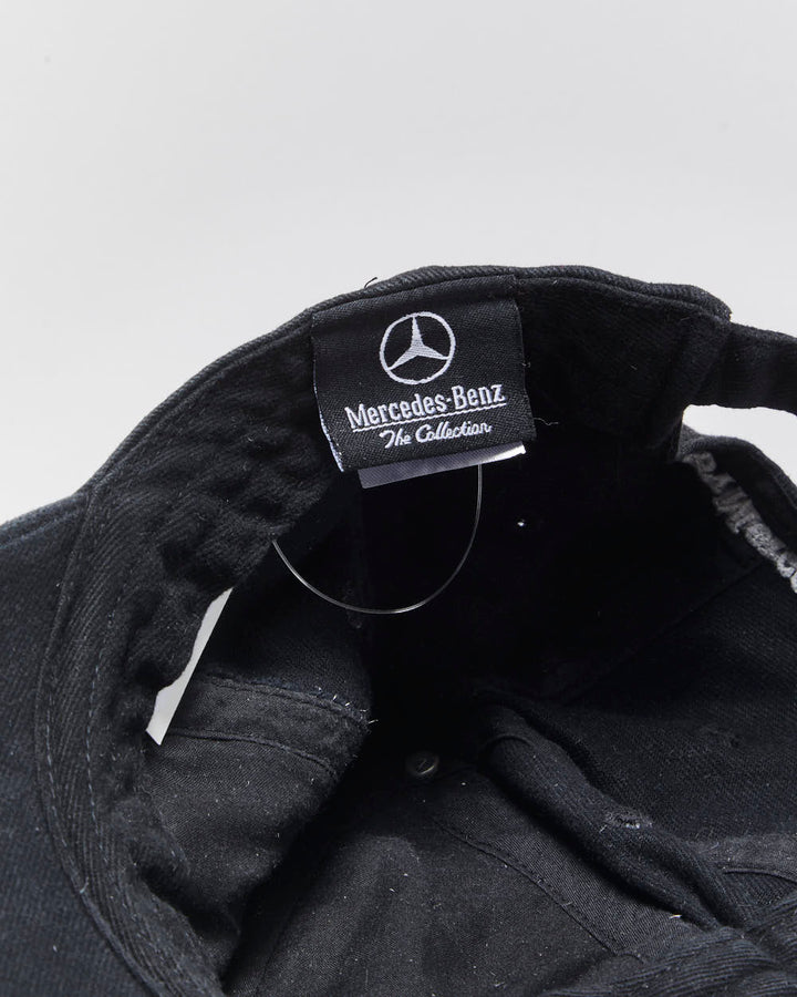 Vintage Y2K 00s Mercedes Benz Collection Embroidered Canvas Baseball Cap - OS