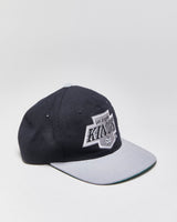 DS Vintage 1990s Starter Los Angeles Kings Pure Wool NHL Flat Brim Snapback - OS