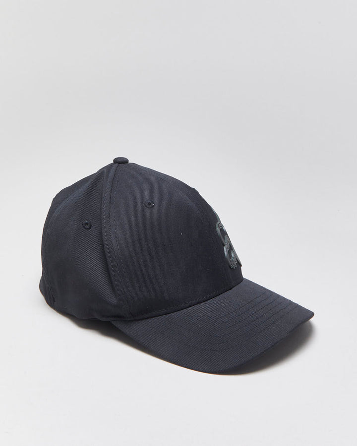 Vintage Y2K 00s Fox Racing Rubber Logo FlexFit Baseball Cap - L/XL