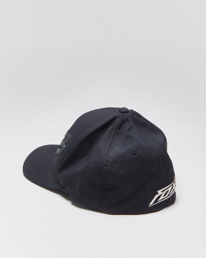 Vintage Y2K 00s Fox Racing Rubber Logo FlexFit Baseball Cap - L/XL