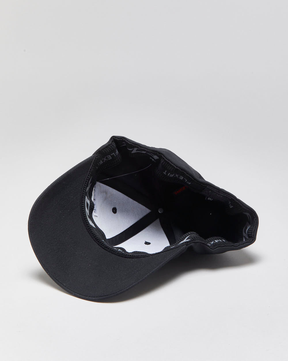 Vintage Y2K 00s Fox Racing Rubber Logo FlexFit Baseball Cap - L/XL