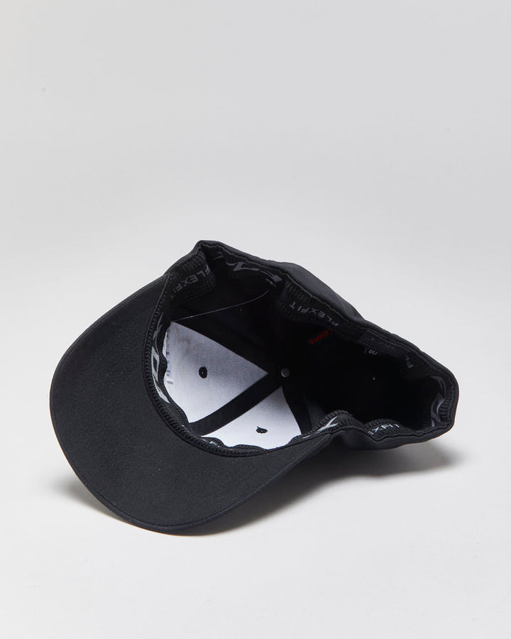 Vintage Y2K 00s Fox Racing Rubber Logo FlexFit Baseball Cap - L/XL