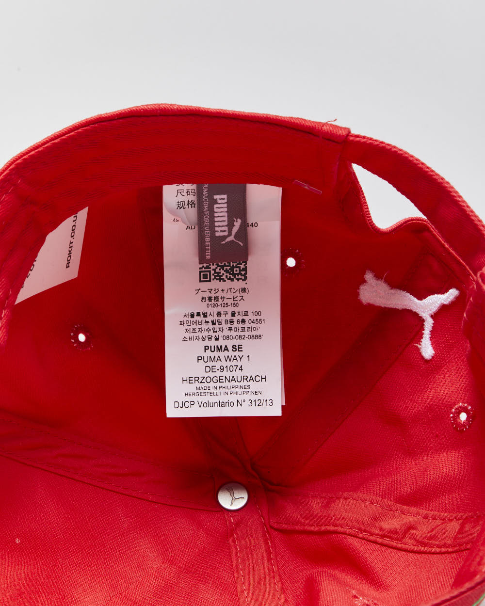 DS Puma Ferrari Racing Canvas Baseball Cap - OS
