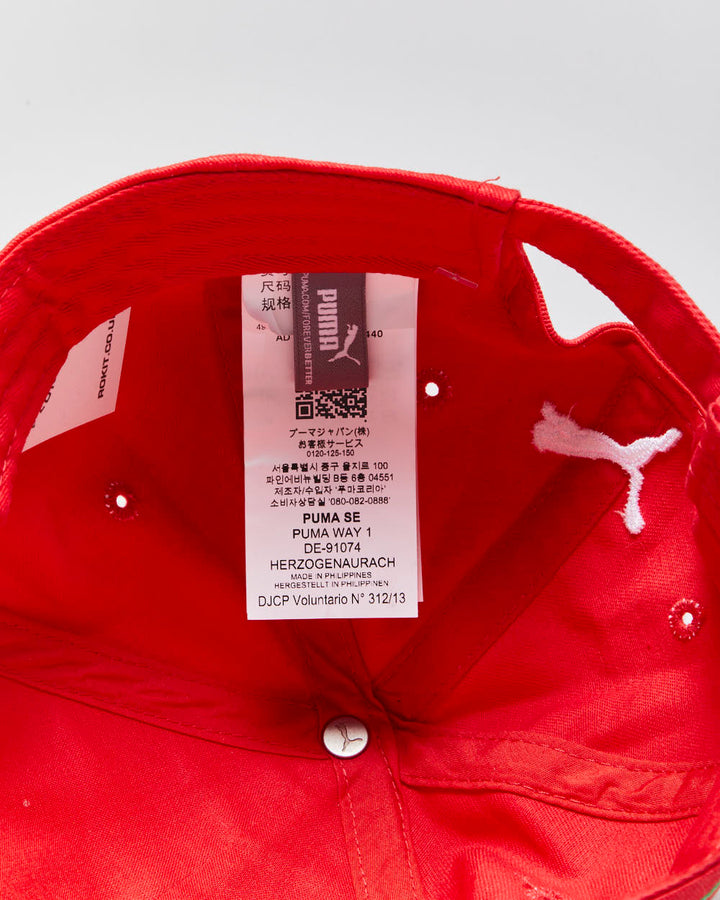DS Puma Ferrari Racing Canvas Baseball Cap - OS