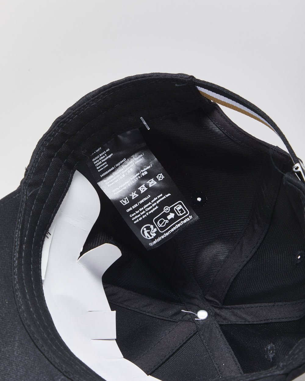 DS Hugo Boss Cotton Peak Logo Baseball Cap - OS