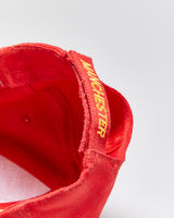 Vintage 1990s Manchester United Barclays Premier League Embroidered Velcro Baseball Cap - OS