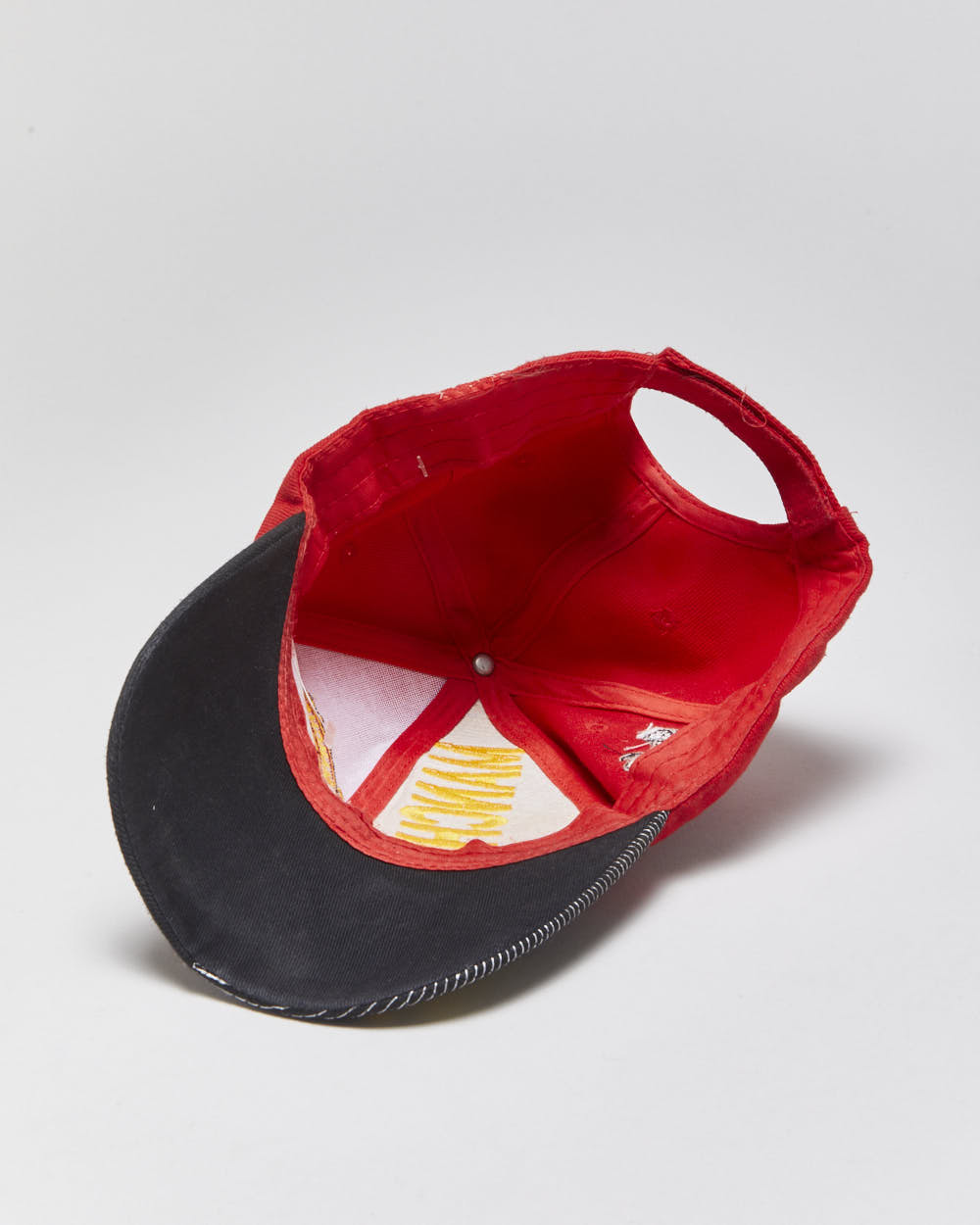 Vintage 1990s Manchester United Barclays Premier League Embroidered Velcro Baseball Cap - OS