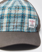 Vintage Glen Appin Of Scotland Harris Tweed Wool Panel Baseball Cap - OS