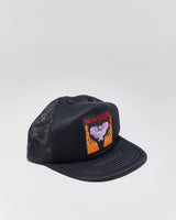 DS Vintage 1984 Black Sabbath Hell Patch Flat Brim Trucker Hat - OS