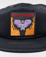 DS Vintage 1984 Black Sabbath Hell Patch Flat Brim Trucker Hat - OS