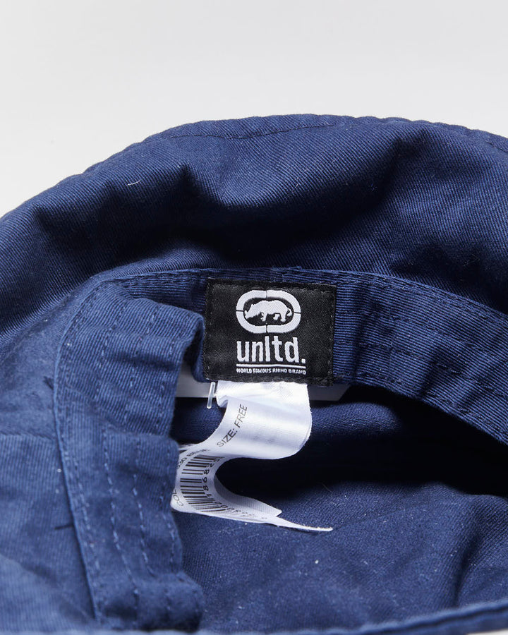 Vintage Y2K 00s Ecko UNLTD Embroidered Cotton Bucket Hat - OS