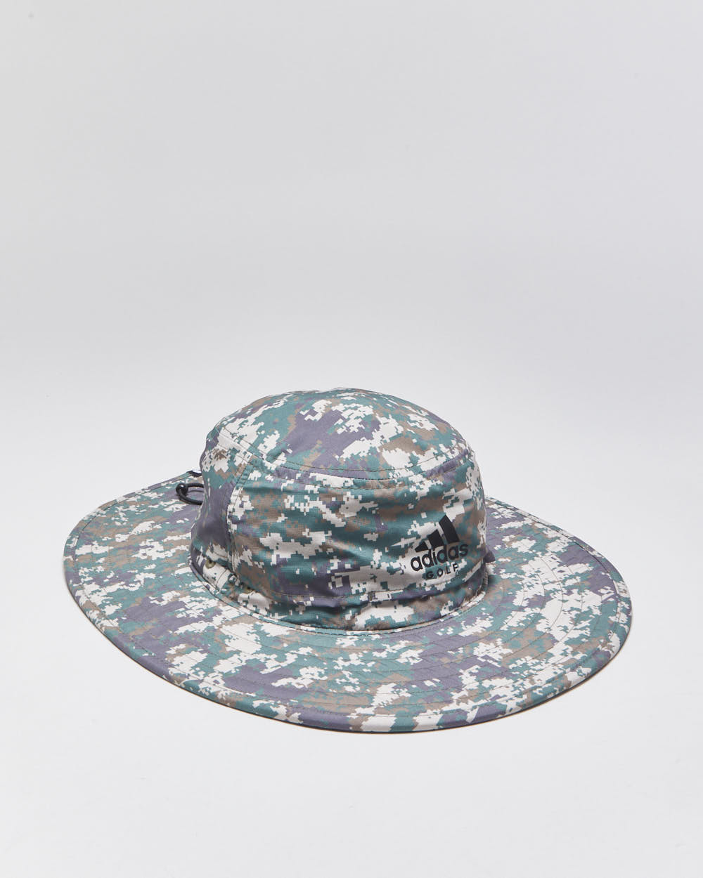 Adidas Golf Digi Camo A-Flex Waterproof Wide Brim Boonie Hat - S/M
