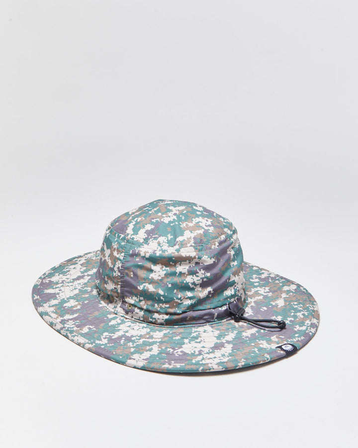 Adidas Golf Digi Camo A-Flex Waterproof Wide Brim Boonie Hat - S/M