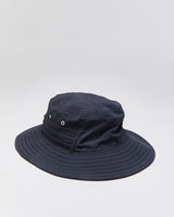 Vintage Adidas Embroidered 3-Stripe Soft Shell Aeroready Boonie Hat - M