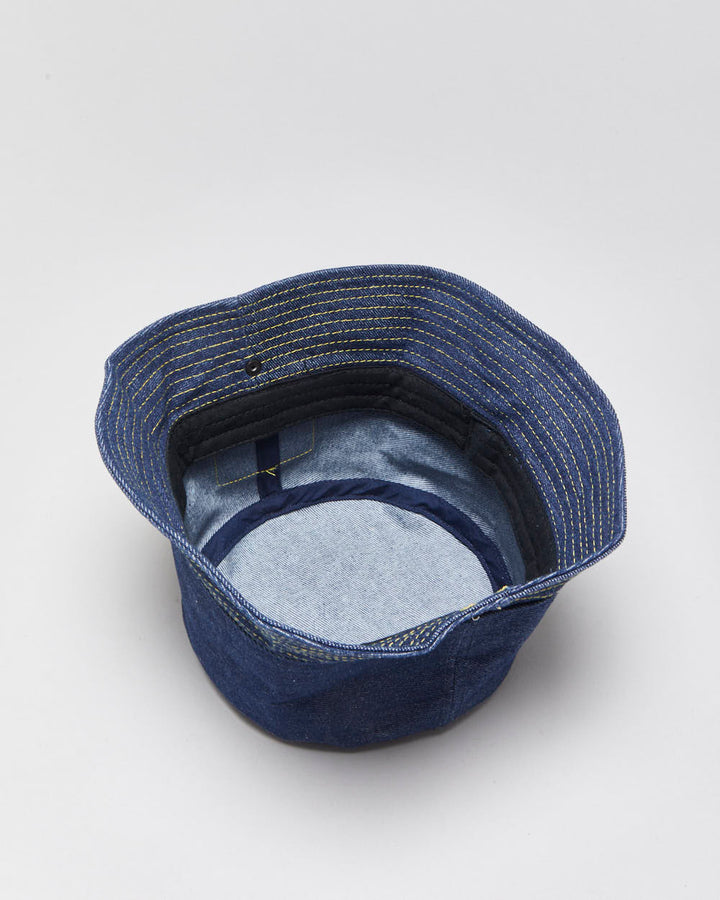 Vintage Jean Paul Gaultier PourVOUS Raw Denim Bucket Hat - S/M