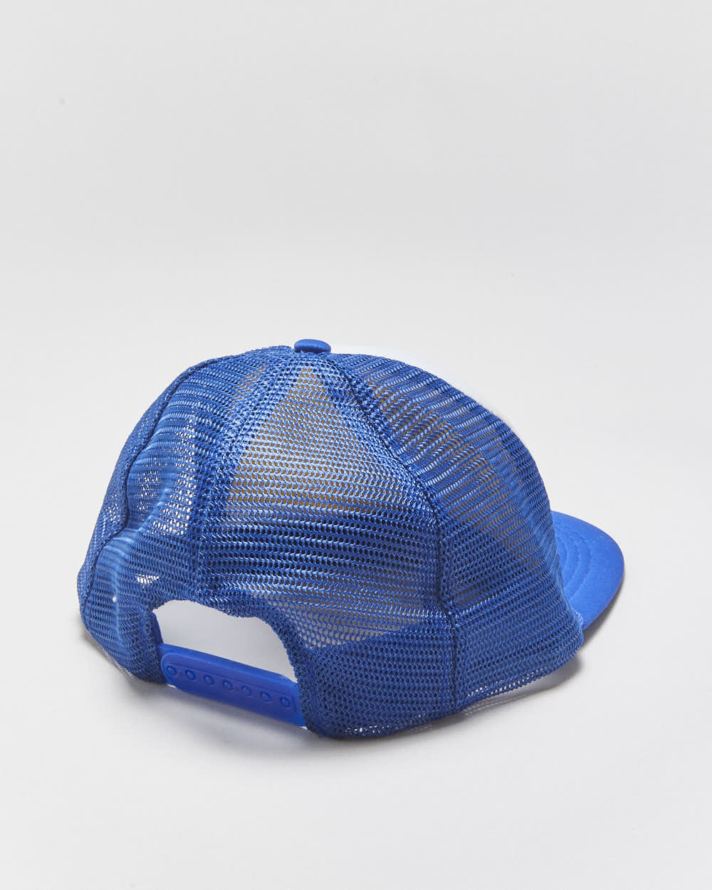Vintage 1990s Porto FC Textured Badge Rope Peak Flat Brim Trucker Hat - OS