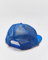 Vintage 1990s Porto FC Textured Badge Rope Peak Flat Brim Trucker Hat - OS